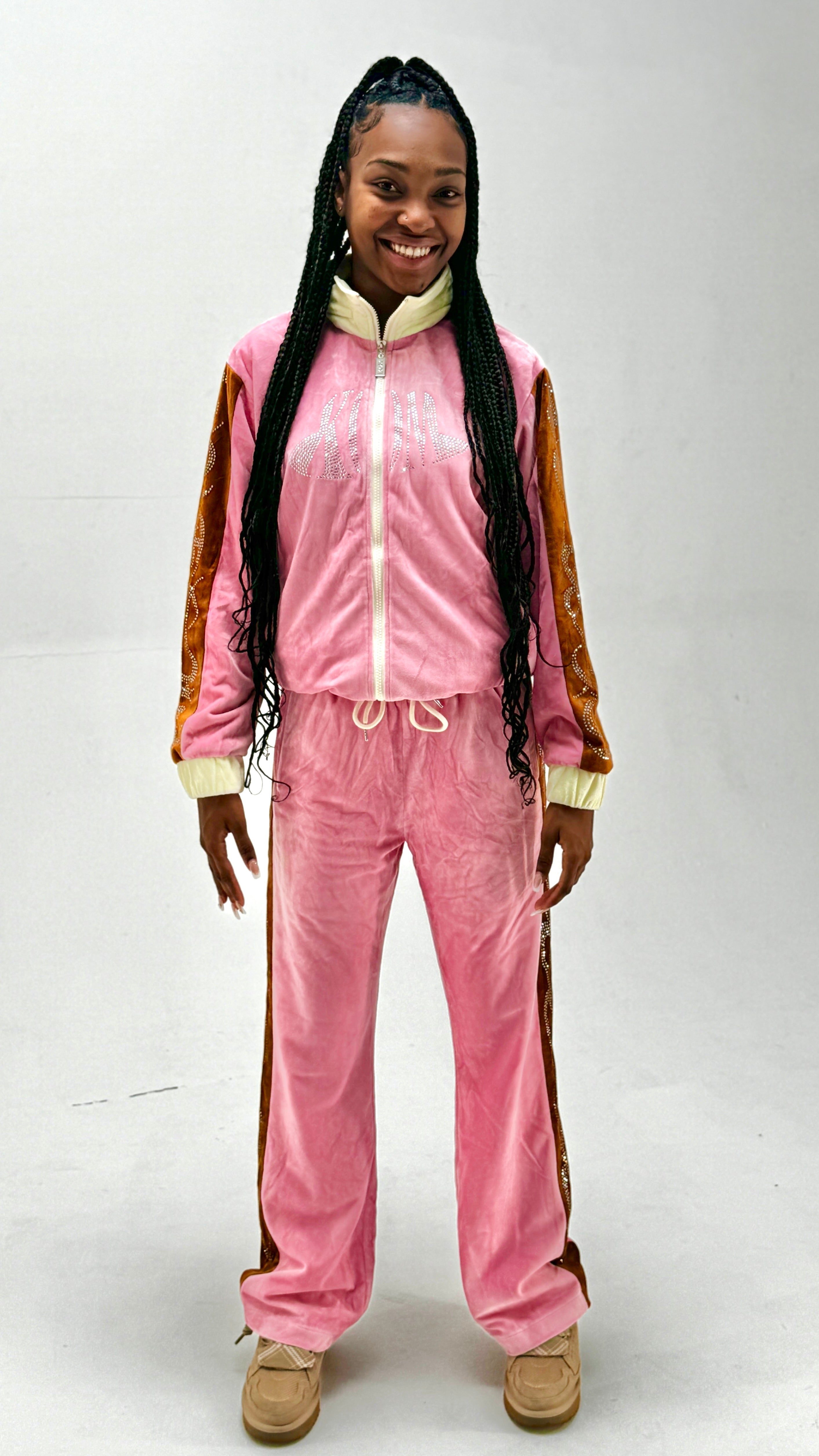 Neapolitan "Signature" Velour Tracksuit