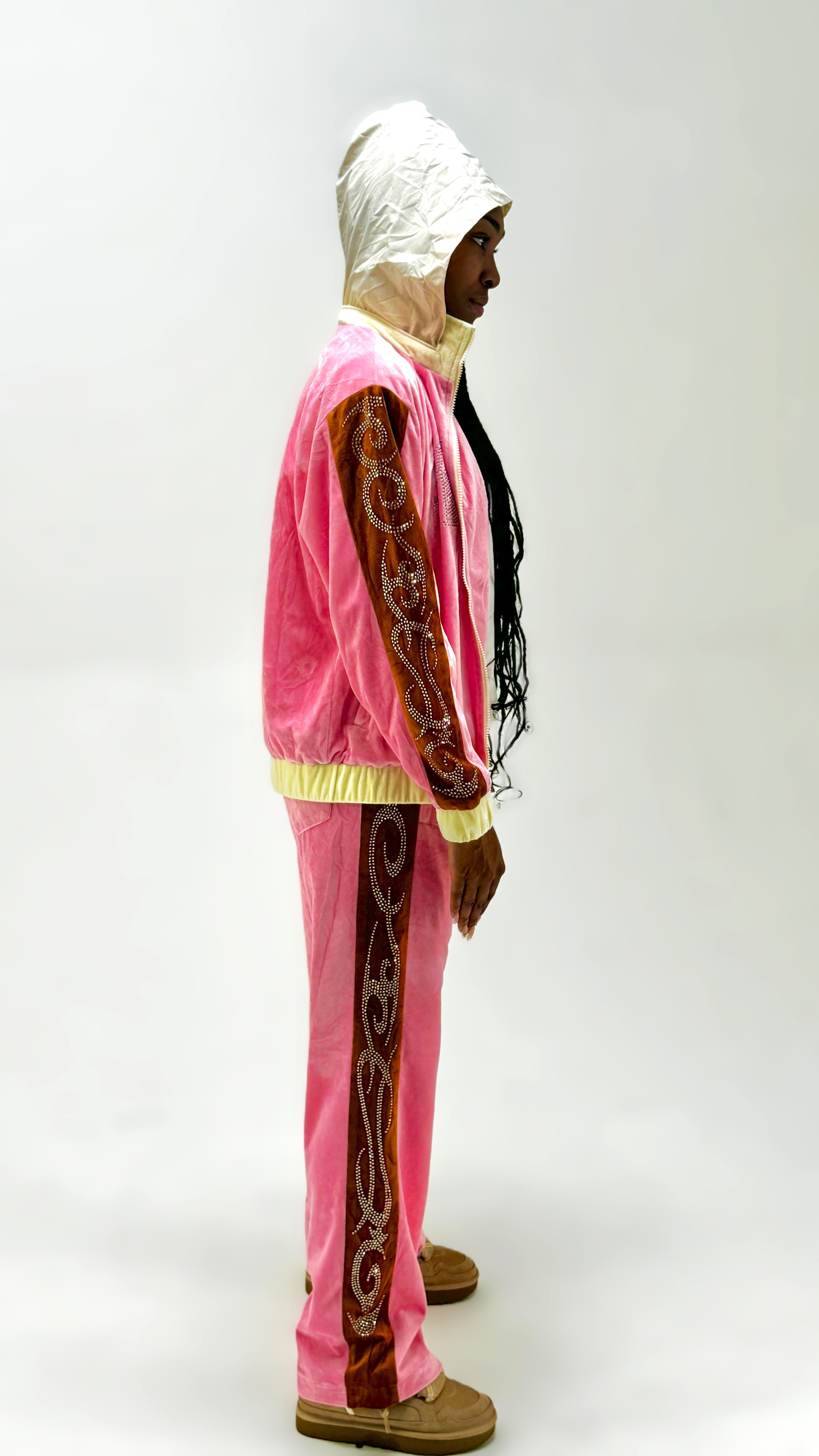 Neapolitan "Signature" Velour Tracksuit