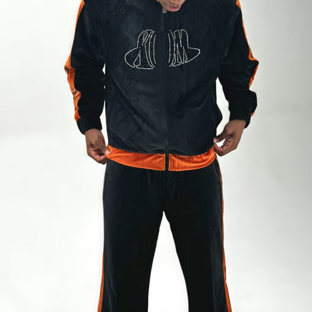 Vitesse "Signature" Velour Tracksuit